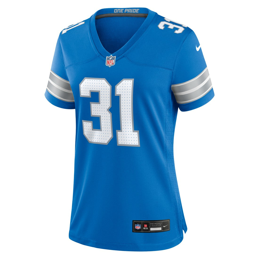 Kerby Joseph Detroit Lions Women's Team Game Jersey Blue | Nike for Sale