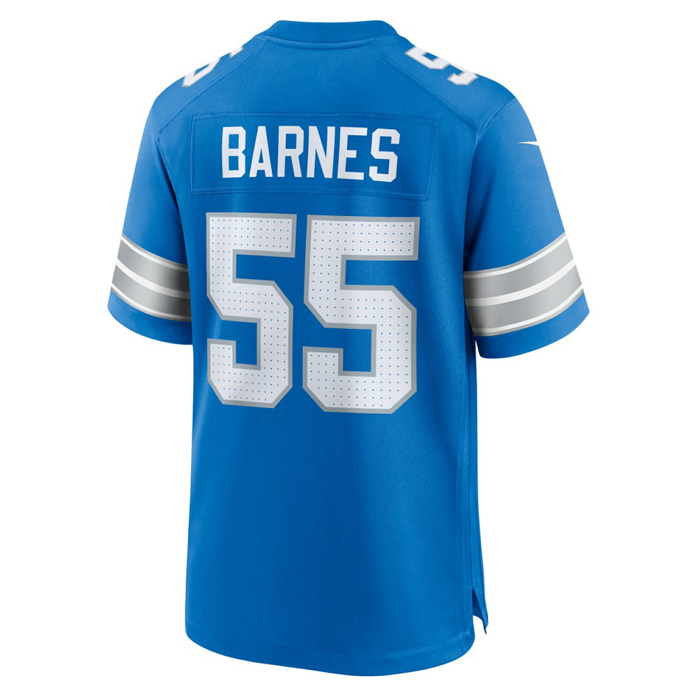 Derrick Barnes Detroit Lions Team Game Jersey Blue | Nike for Sale