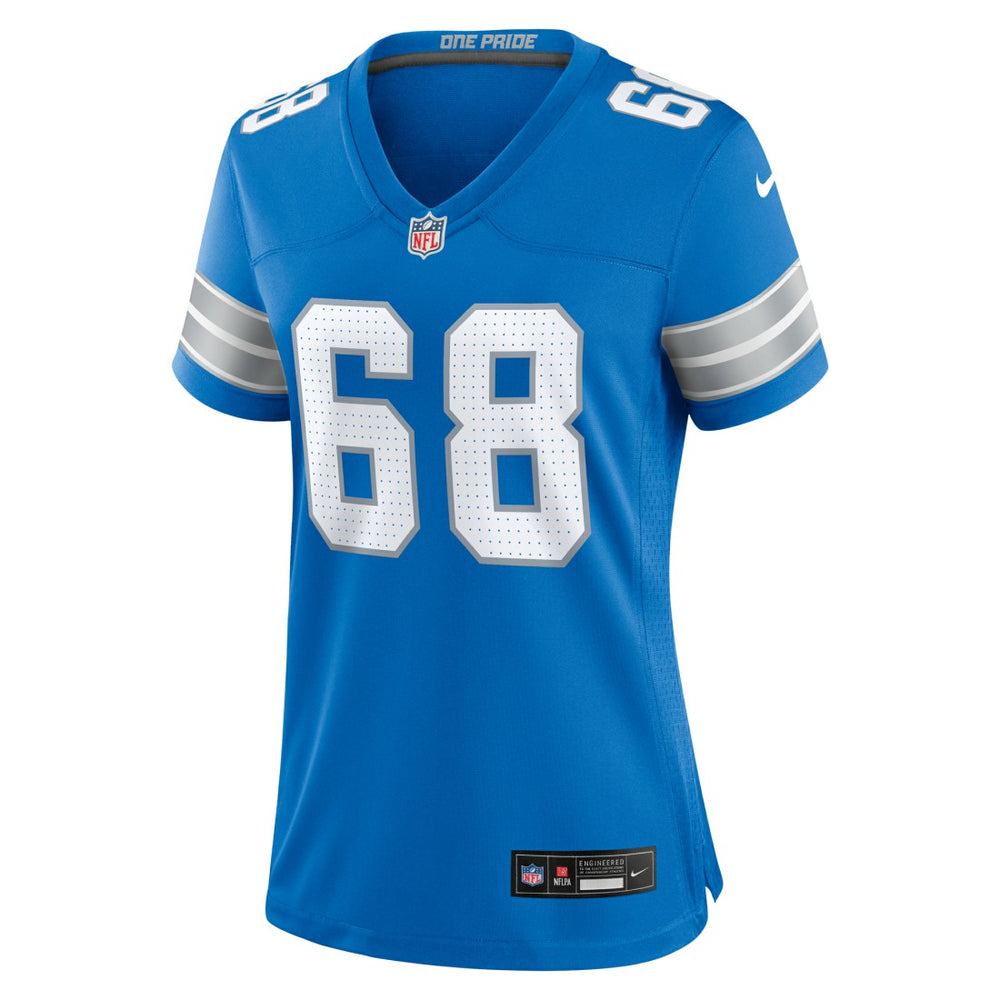 Taylor Decker Detroit Lions Women's Team Game Jersey Blue | Nike for Sale