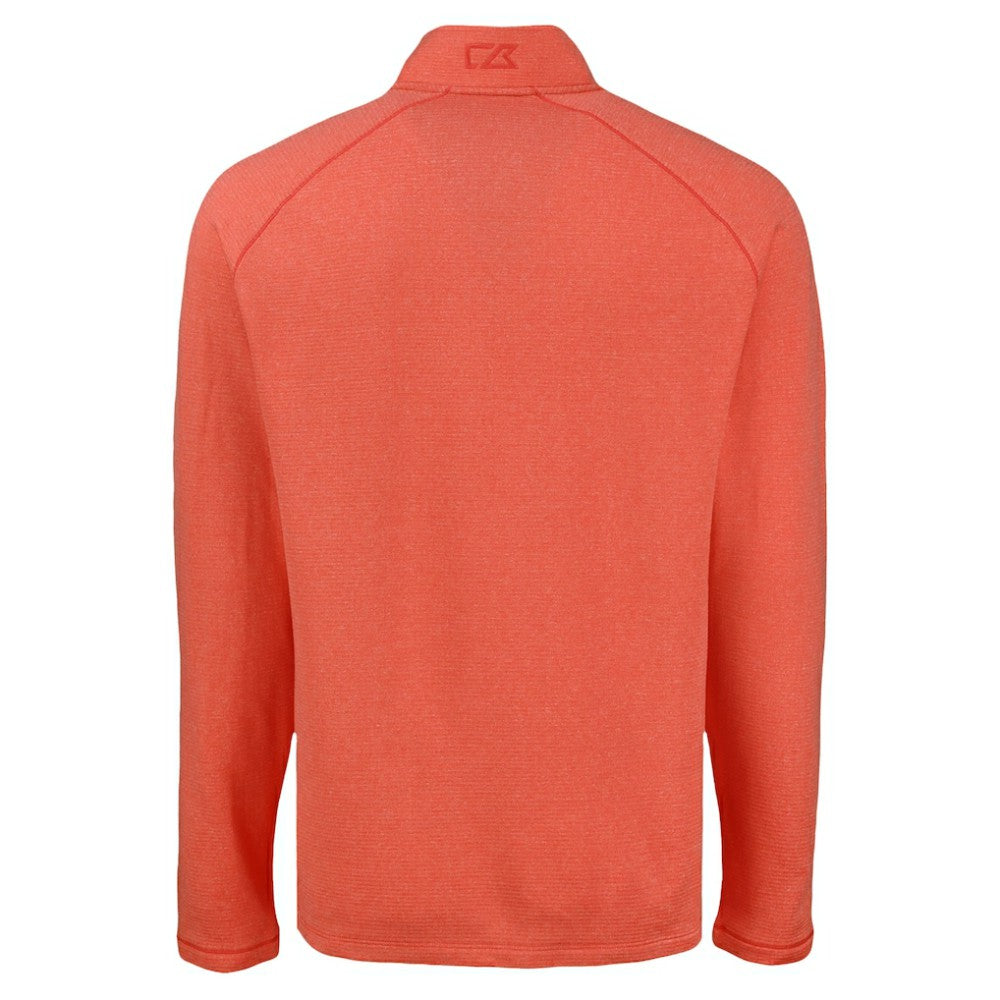 Detroit Tigers Cutter & Buck Peshastin Eco Fleece Recycled Raglan Quarter-Zip Top - MLB