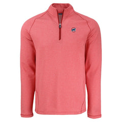 Chicago Cubs Cutter & Buck Peshastin Eco Fleece Recycled Raglan Quarter-Zip Top - MLB