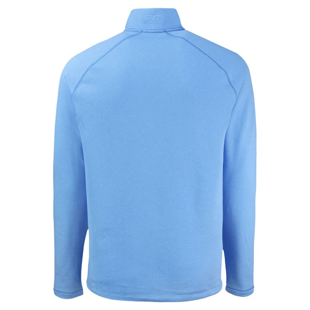 Chicago Cubs Cutter & Buck Peshastin Eco Fleece Recycled Raglan Quarter-Zip Top - MLB