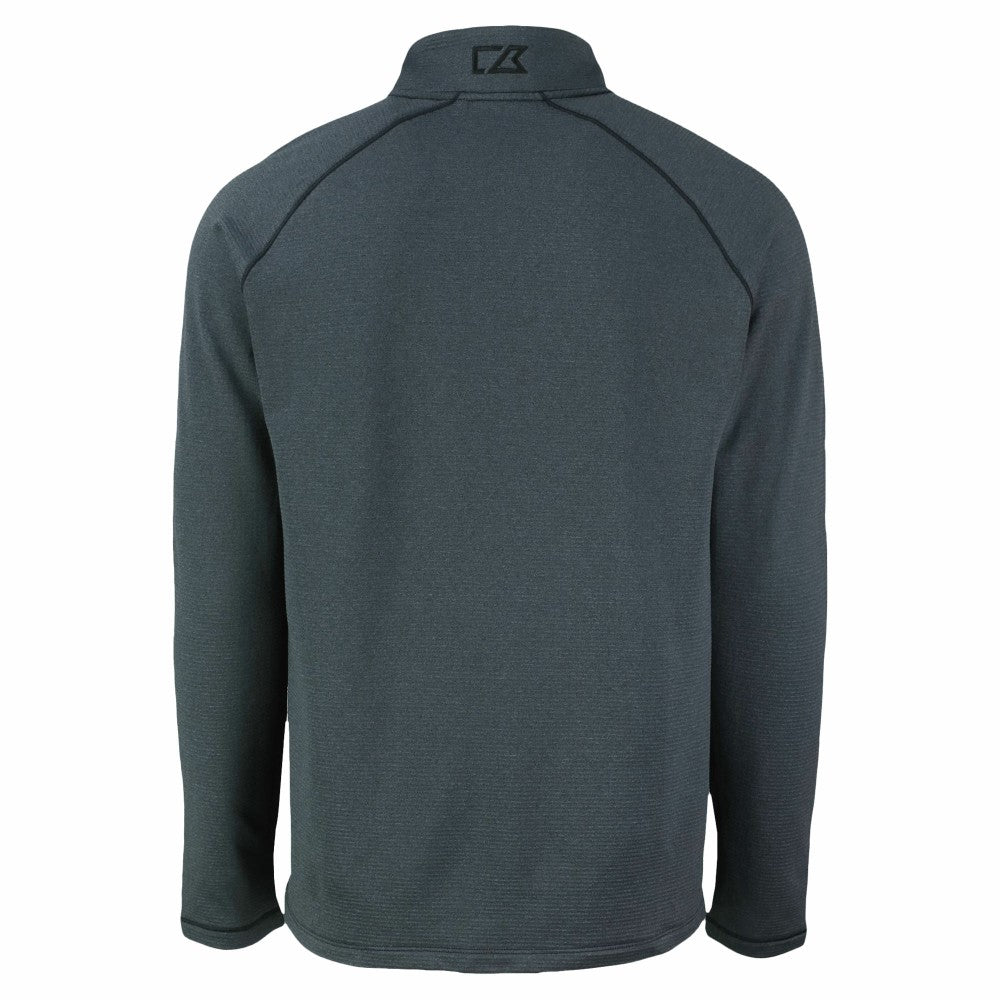 New York Mets Cutter & Buck Peshastin Eco Fleece Recycled Raglan Quarter-Zip Top - MLB