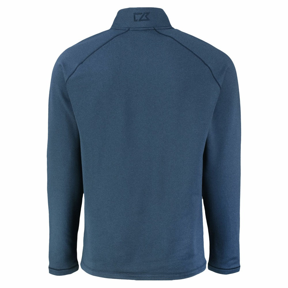 New York Mets Cutter & Buck Peshastin Eco Fleece Recycled Raglan Quarter-Zip Top - MLB