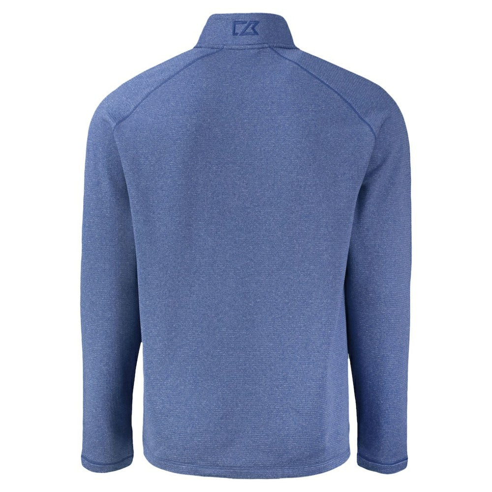 New York Yankees Cutter & Buck Peshastin Eco Fleece Recycled Raglan Quarter-Zip Top - MLB