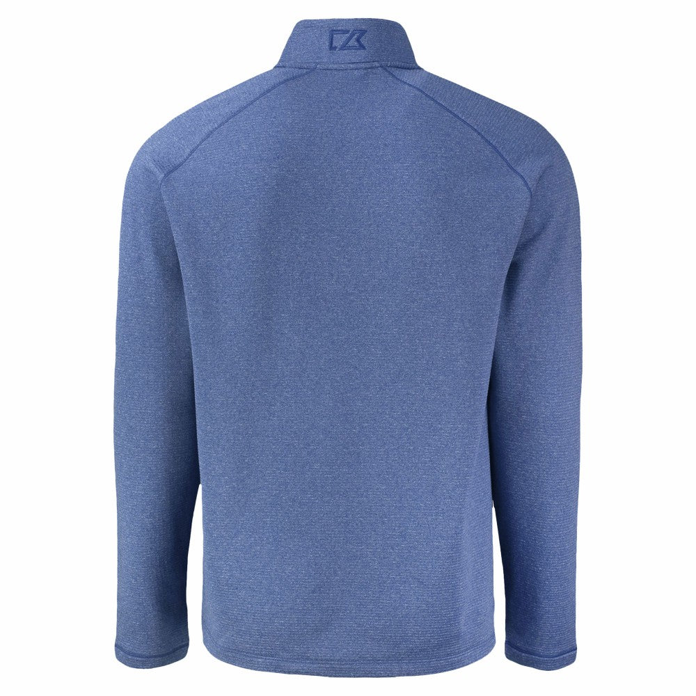 New York Mets Cutter & Buck Peshastin Eco Fleece Recycled Raglan Quarter-Zip Top - MLB