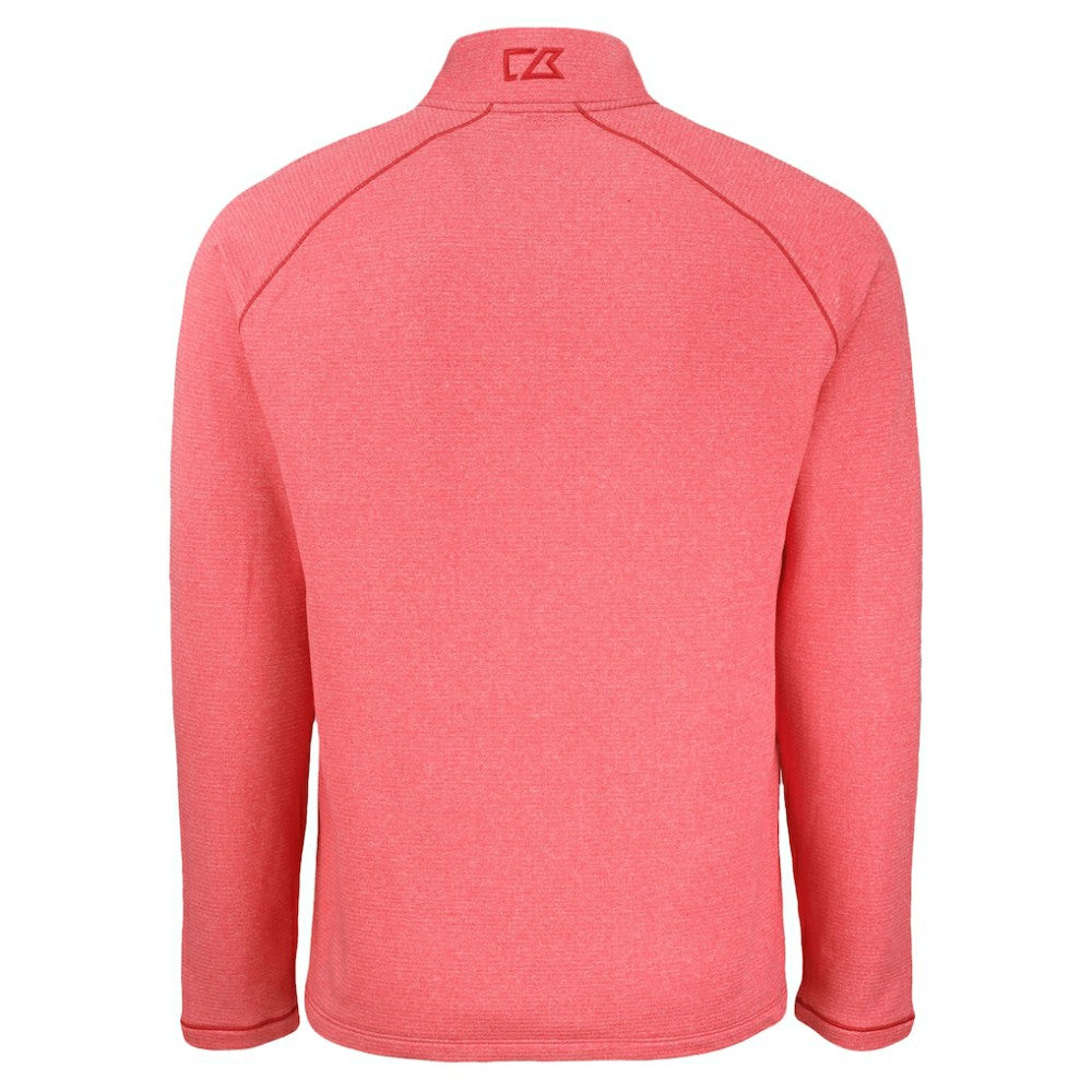 Philadelphia Phillies Cutter & Buck Peshastin Eco Fleece Recycled Raglan Quarter-Zip Top - MLB