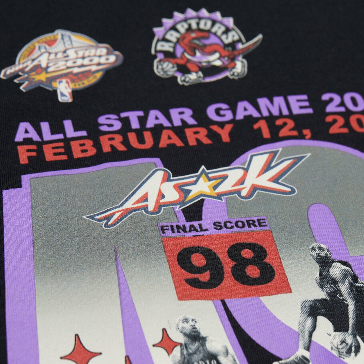 Vince Carter Toronto Raptors 2000 All-Star Game It's Over T-Shirt Black - NBA