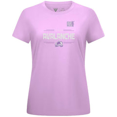 Cale Makar Colorado Avalanche Levelwear Women's Hockey Fights Cancer Anthem Name & Number T-Shirt - Lavender - NHL