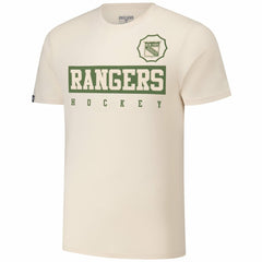 Adam Fox New York Rangers Levelwear 2024 NHL Military Appreciation Richmond Delta Player Name & Number T-Shirt - Khaki - NHL