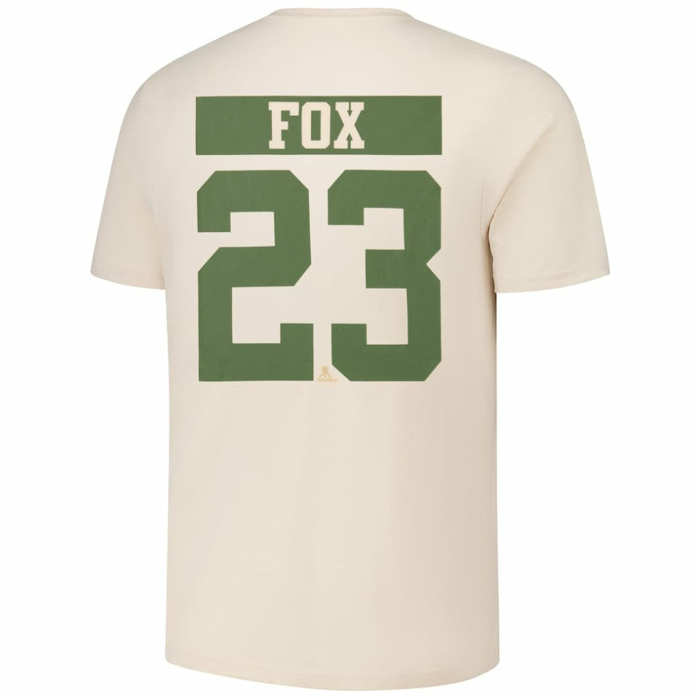 Adam Fox New York Rangers Levelwear 2024 NHL Military Appreciation Richmond Delta Player Name & Number T-Shirt - Khaki - NHL