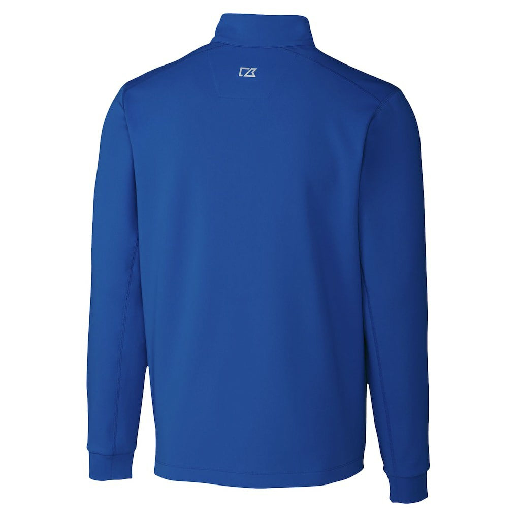 New York Giants Cutter & Buck Traverse Stretch Quarter-Zip Top Royal | NFL