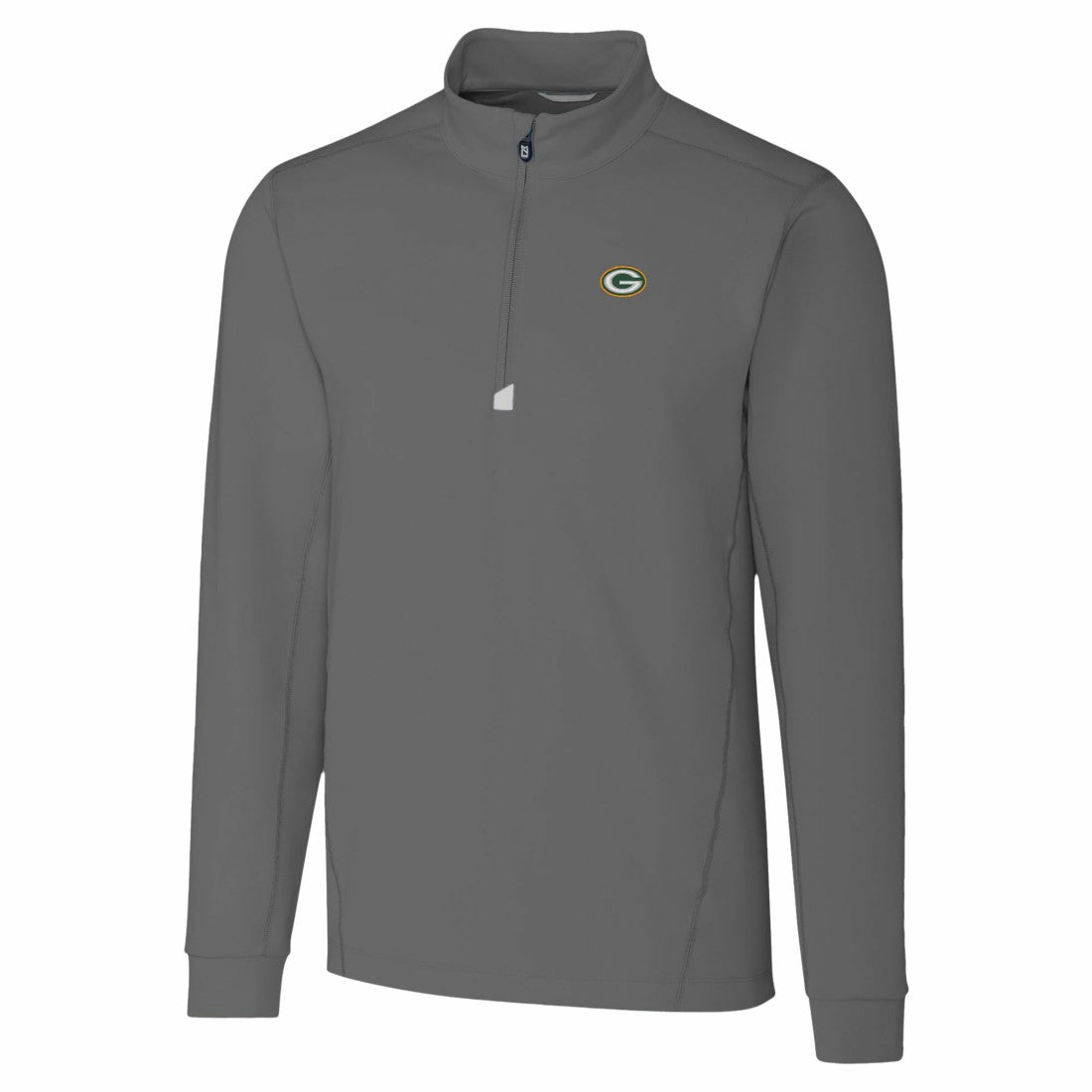 Green Bay Packers Cutter & Buck Traverse Stretch Quarter-Zip Top Gray | NFL