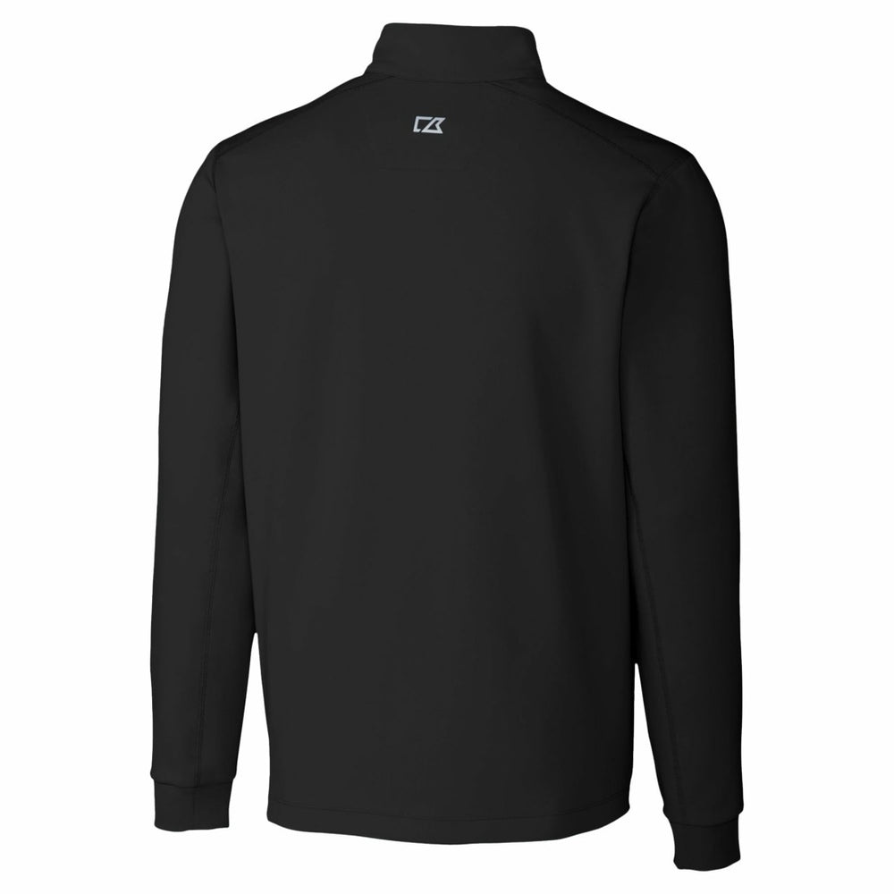 Detroit Lions Cutter & Buck Traverse Stretch Quarter-Zip Top Black | NFL
