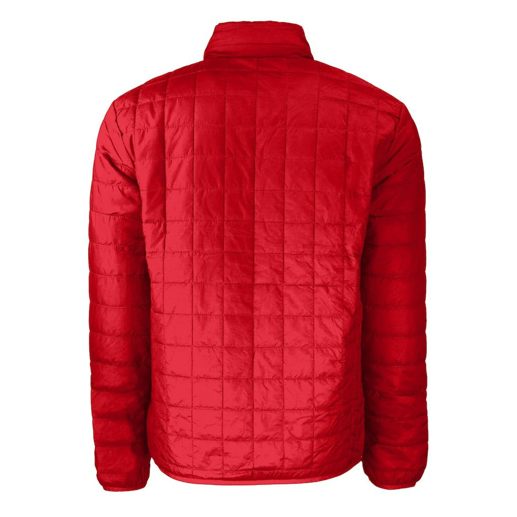 New England Patriots Cutter & Buck Big & Tall Rainier PrimaLoft Eco Insulated Full-Zip Hoodie Puffer Jacket Red | NFL