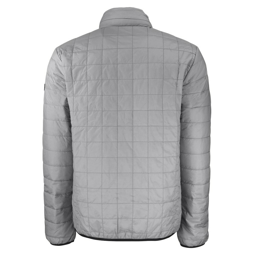 Buffalo Bills Cutter & Buck Big & Tall Rainier PrimaLoft Eco Insulated Full-Zip Hoodie Puffer Jacket Gray | NFL