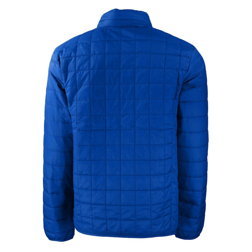 Buffalo Bills Cutter & Buck Big & Tall Rainier PrimaLoft Eco Insulated Full-Zip Hoodie Puffer Jacket Royal | NFL