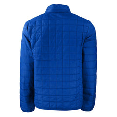Buffalo Bills Cutter & Buck Big & Tall Rainier PrimaLoft Eco Insulated Full-Zip Hoodie Puffer Jacket Royal | NFL