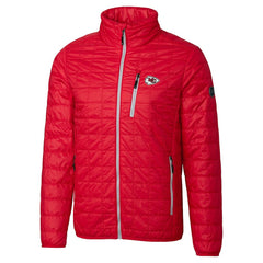 Kansas City Chiefs Cutter & Buck Big & Tall Rainier PrimaLoft Eco Insulated Full-Zip Hoodie Puffer Jacket Red | NFL