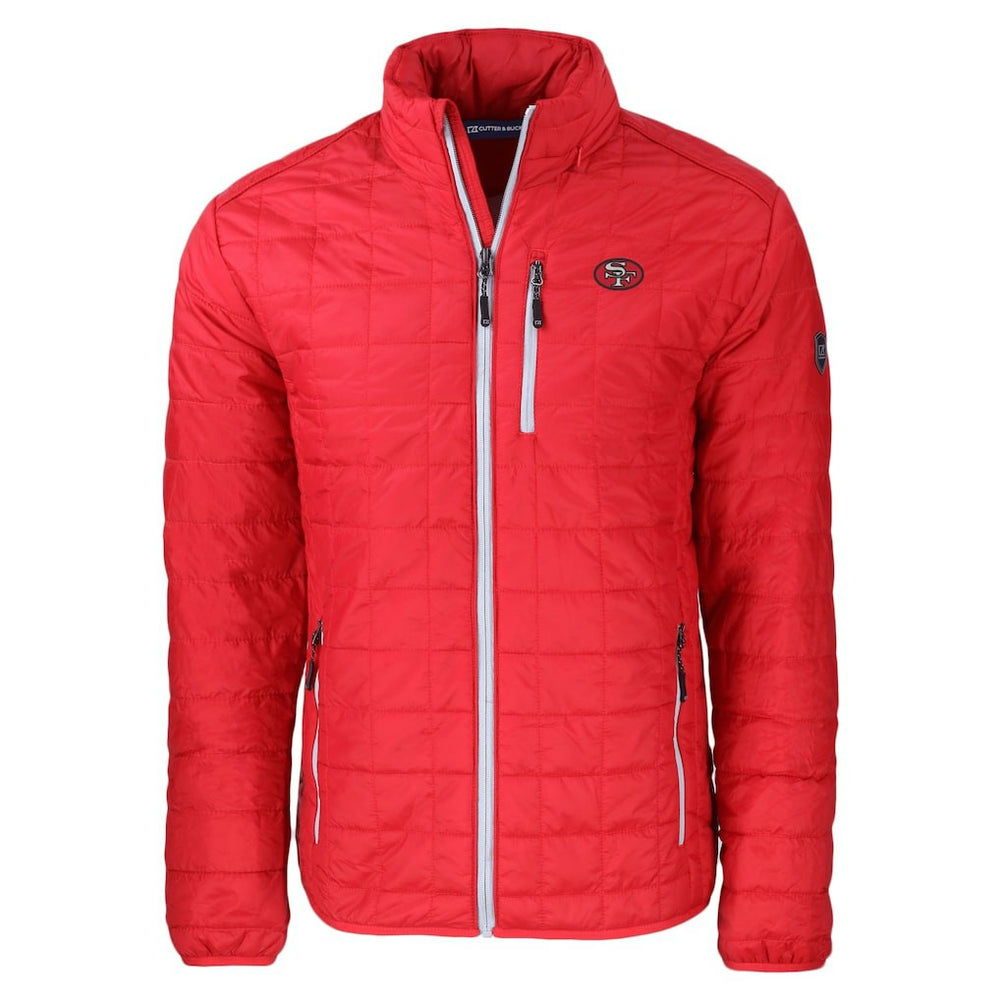 San Francisco 49ers Cutter & Buck Big & Tall Rainier PrimaLoft Eco Insulated Full-Zip Puffer Jacket Red | NFL