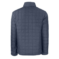 Buffalo Bills Cutter & Buck Big & Tall Rainier PrimaLoft Eco Insulated Full-Zip Hoodie Puffer Jacket Charcoal | NFL