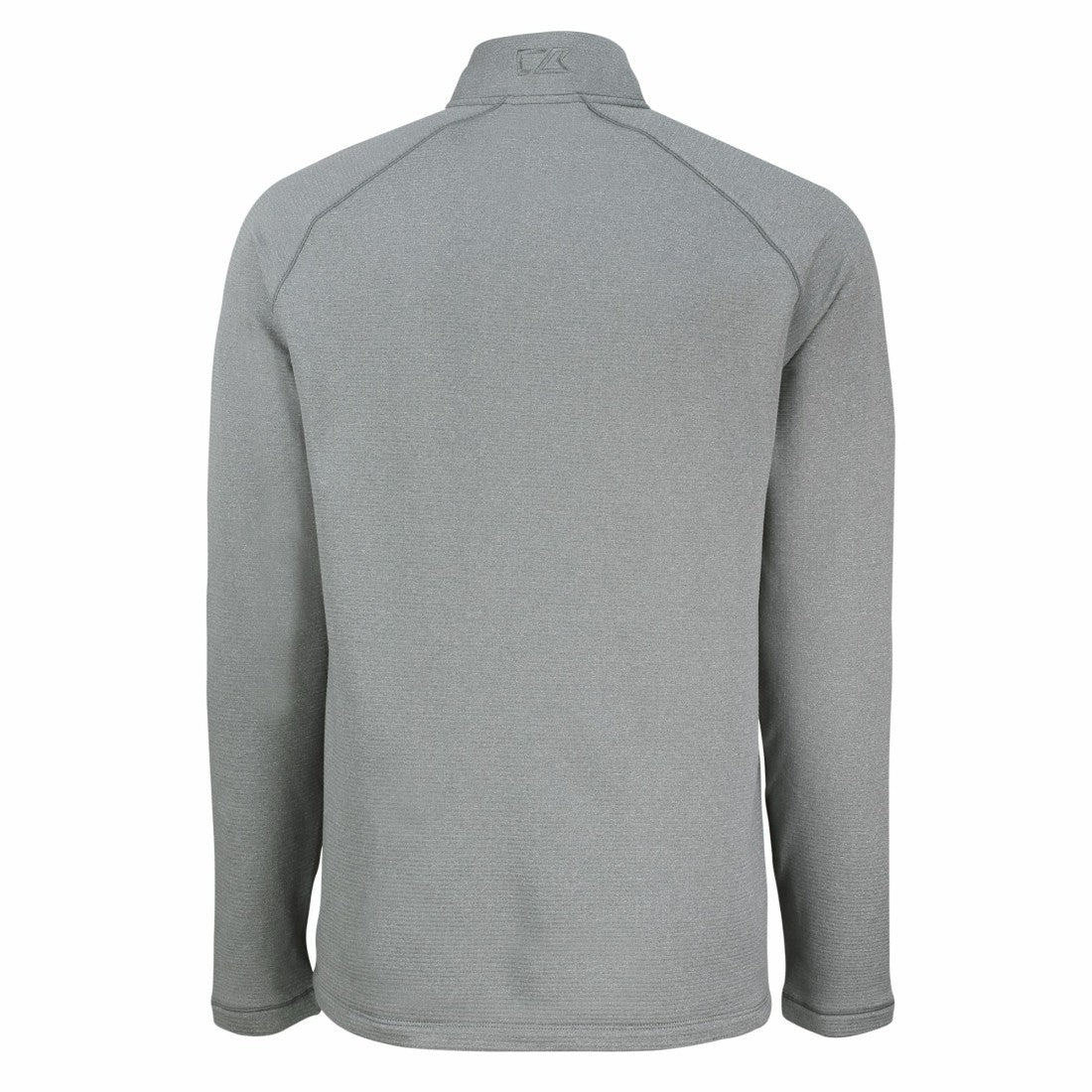 Detroit Lions Cutter & Buck Peshastin Eco Fleece Tri-Blend Raglan Recycled Quarter-Zip Jacket Heather Gray | NFL