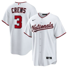 Dylan Crews Washington Nationals Nike Home Replica Jersey - MLB