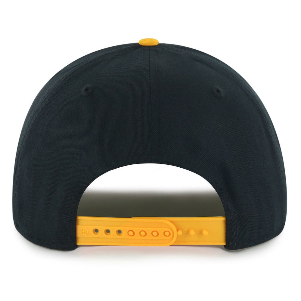 Boston Bruins '47 Dropshadow Rope Hitch Adjustable Hat - Black/Gold - NHL
