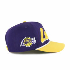 Los Angeles Lakers '47 Dropshadow Rope Hitch Adjustable Hat Purple/Gold - NBA