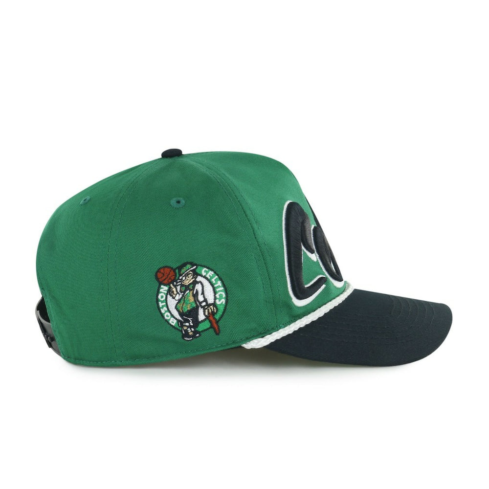 Boston Celtics '47 Dropshadow Rope Hitch Adjustable Hat Kelly Green/Black - NBA