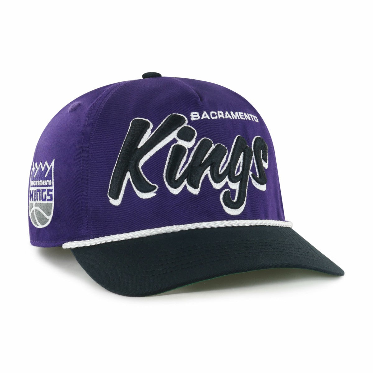 Sacramento Kings '47 Dropshadow Rope Hitch Adjustable Hat Purple/Black - NBA