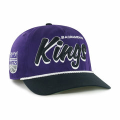 Sacramento Kings '47 Dropshadow Rope Hitch Adjustable Hat Purple/Black - NBA