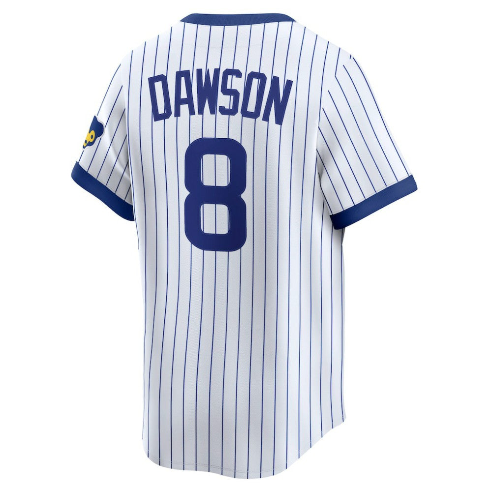 Andre Dawson Chicago Cubs Nike Throwback Cooperstown Collection Limited Jersey - MLB