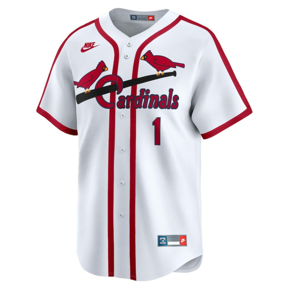 Ozzie Smith St. Louis Cardinals Nike Throwback Cooperstown Collection Limited Jersey - MLB