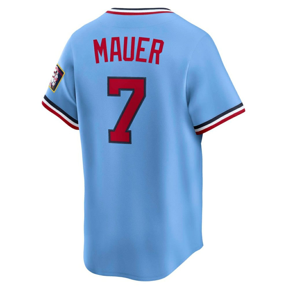 Joe Mauer Minnesota Twins Nike Throwback Cooperstown Collection Limited Jersey - MLB