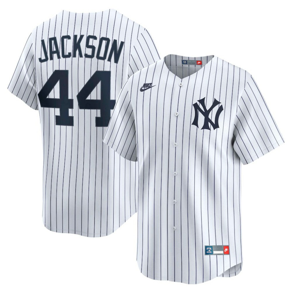 Reggie Jackson New York Yankees Nike Throwback Cooperstown Collection Limited Jersey - MLB