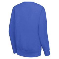 Dallas Mavericks G-III 4Her by Carl Banks Women's Leopard Heart Fleece Pullover Sweatshirt Royal - NBA