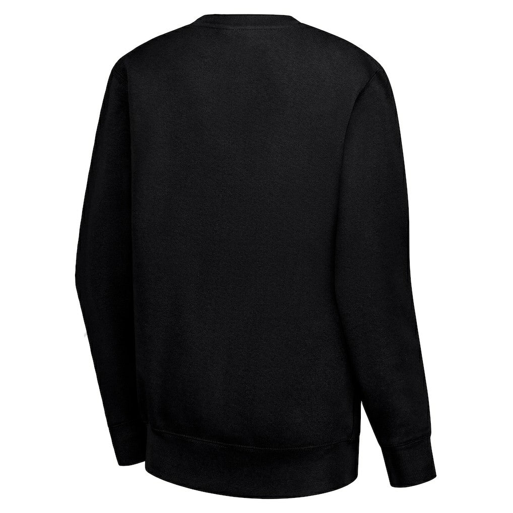 Boston Celtics G-III 4Her by Carl Banks Women's Leopard Heart Fleece Pullover Sweatshirt Black - NBA