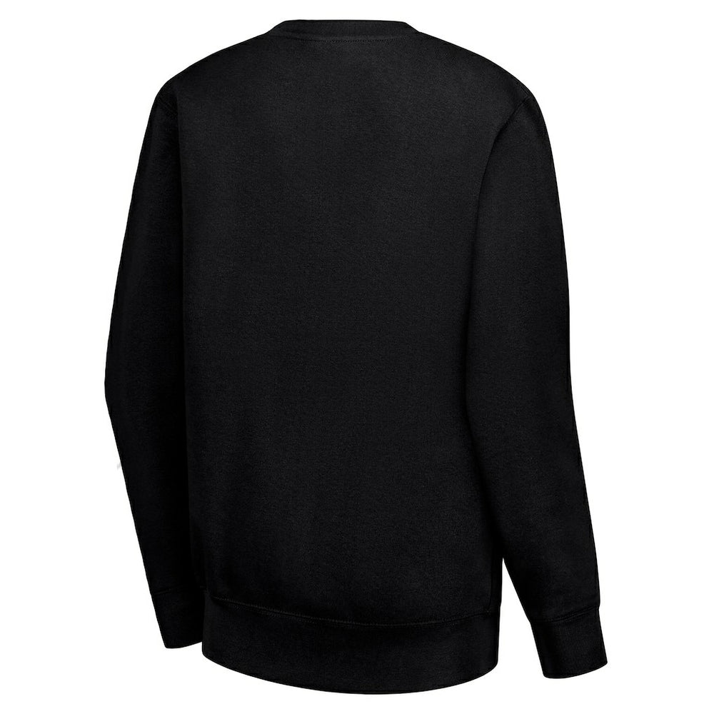 Cleveland Cavaliers G-III 4Her by Carl Banks Women's Leopard Heart Fleece Pullover Sweatshirt Black - NBA
