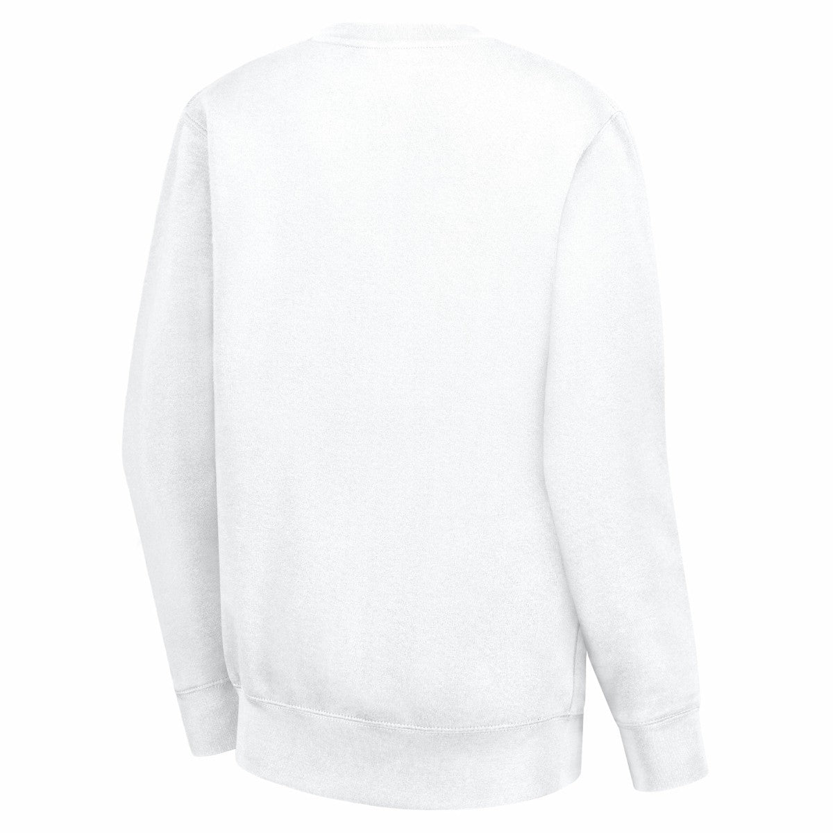 Miami Heat G-III 4Her by Carl Banks Women's Leopard Heart Fleece Pullover Sweatshirt White - NBA