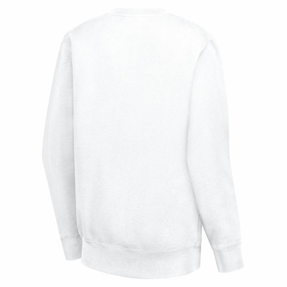 Sacramento Kings G-III 4Her by Carl Banks Women's Leopard Heart Fleece Pullover Sweatshirt White - NBA