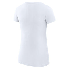 Denver Nuggets G-III 4Her by Carl Banks Women's Super-Slim Fit Lightweight Leopard Heart T-Shirt White - NBA