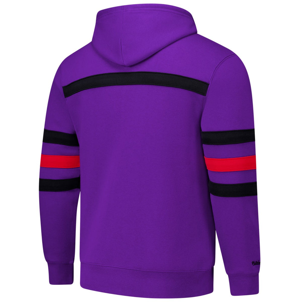 Toronto Raptors Hardwood Classics Nights Head Coach Pullover Hoodie Purple - NBA