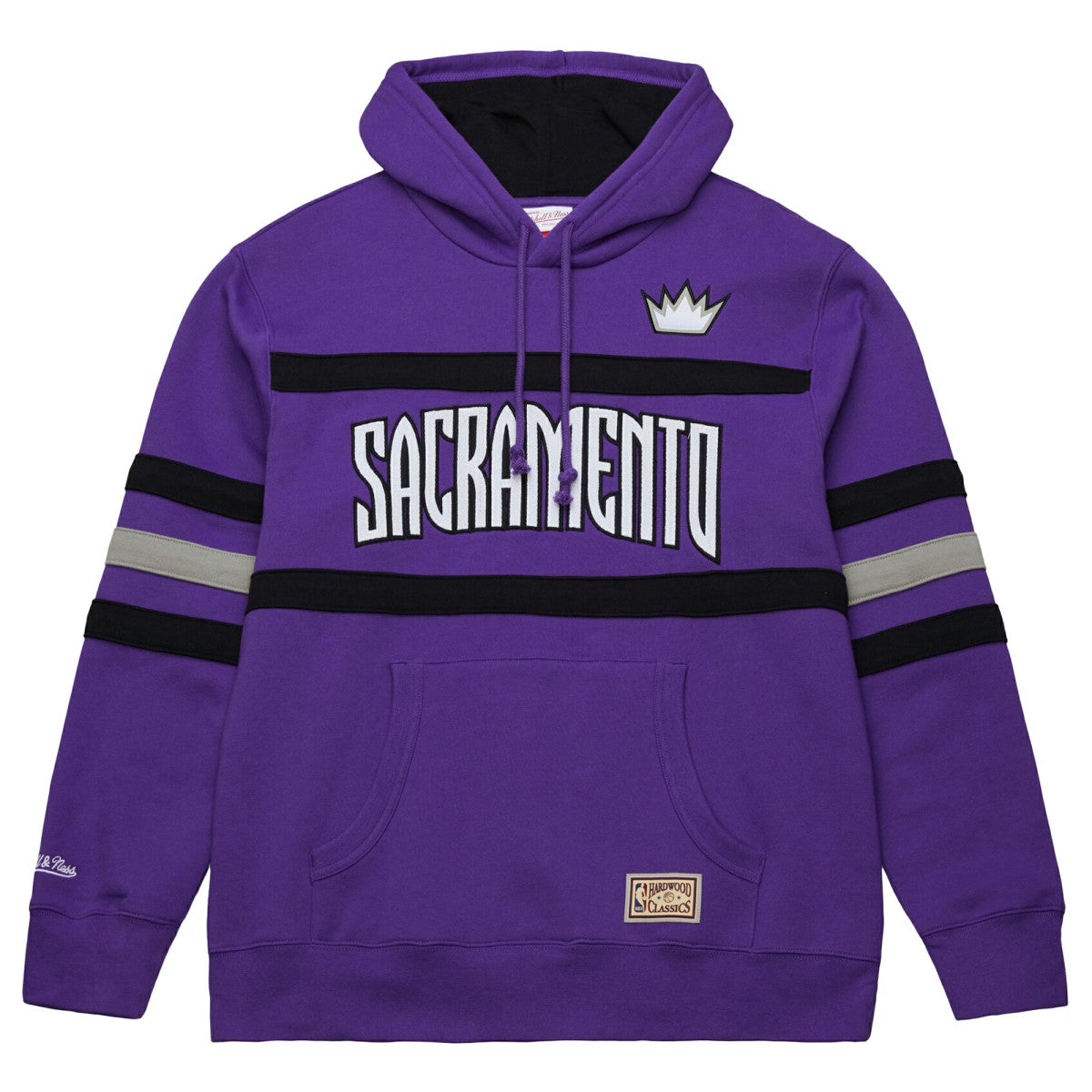 Sacramento Kings Hardwood Classics Nights Head Coach Pullover Hoodie Purple - NBA