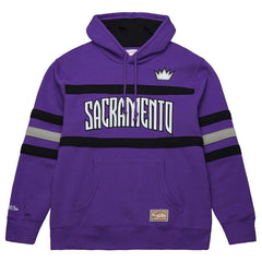 Sacramento Kings Hardwood Classics Nights Head Coach Pullover Hoodie Purple - NBA