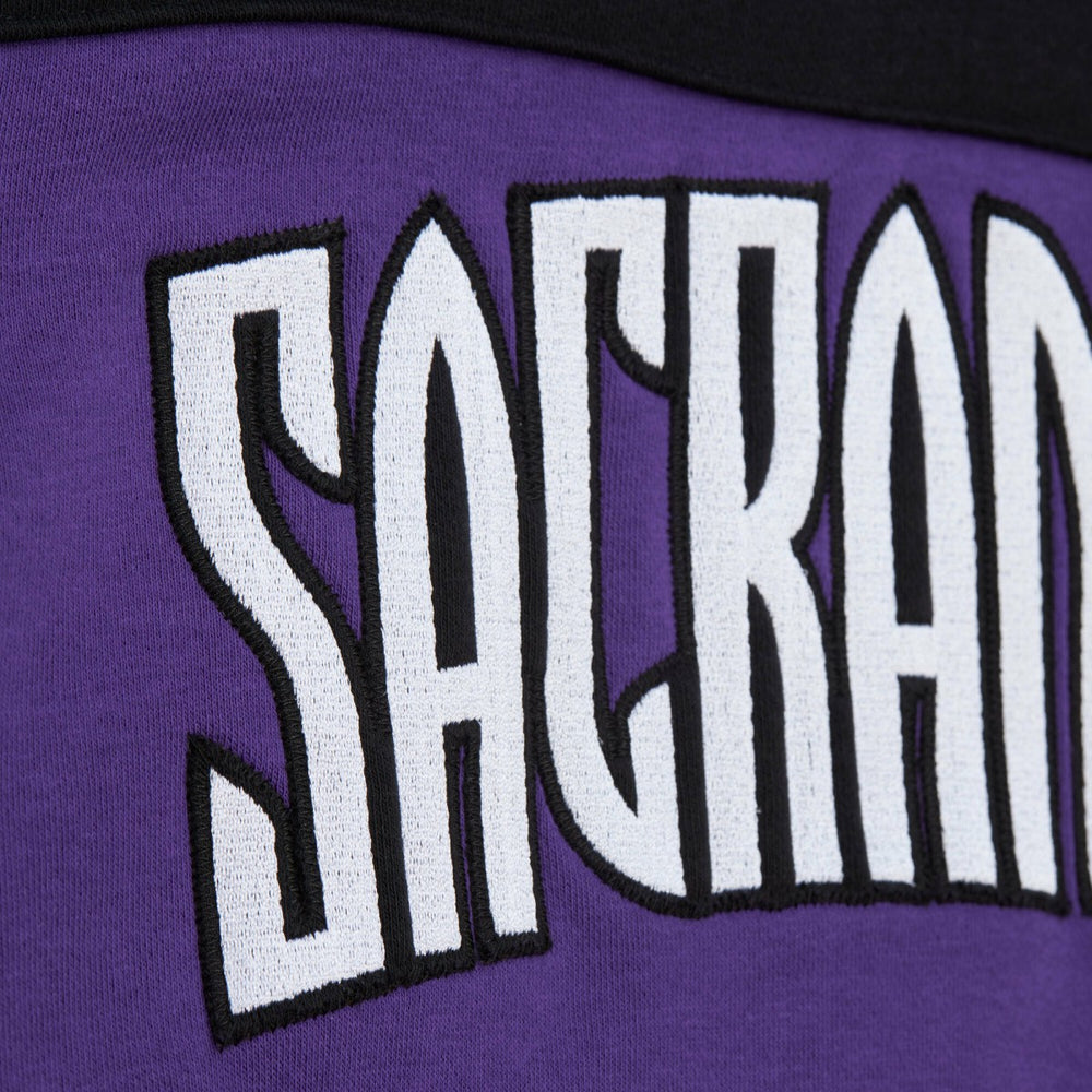 Sacramento Kings Hardwood Classics Nights Head Coach Pullover Hoodie Purple - NBA