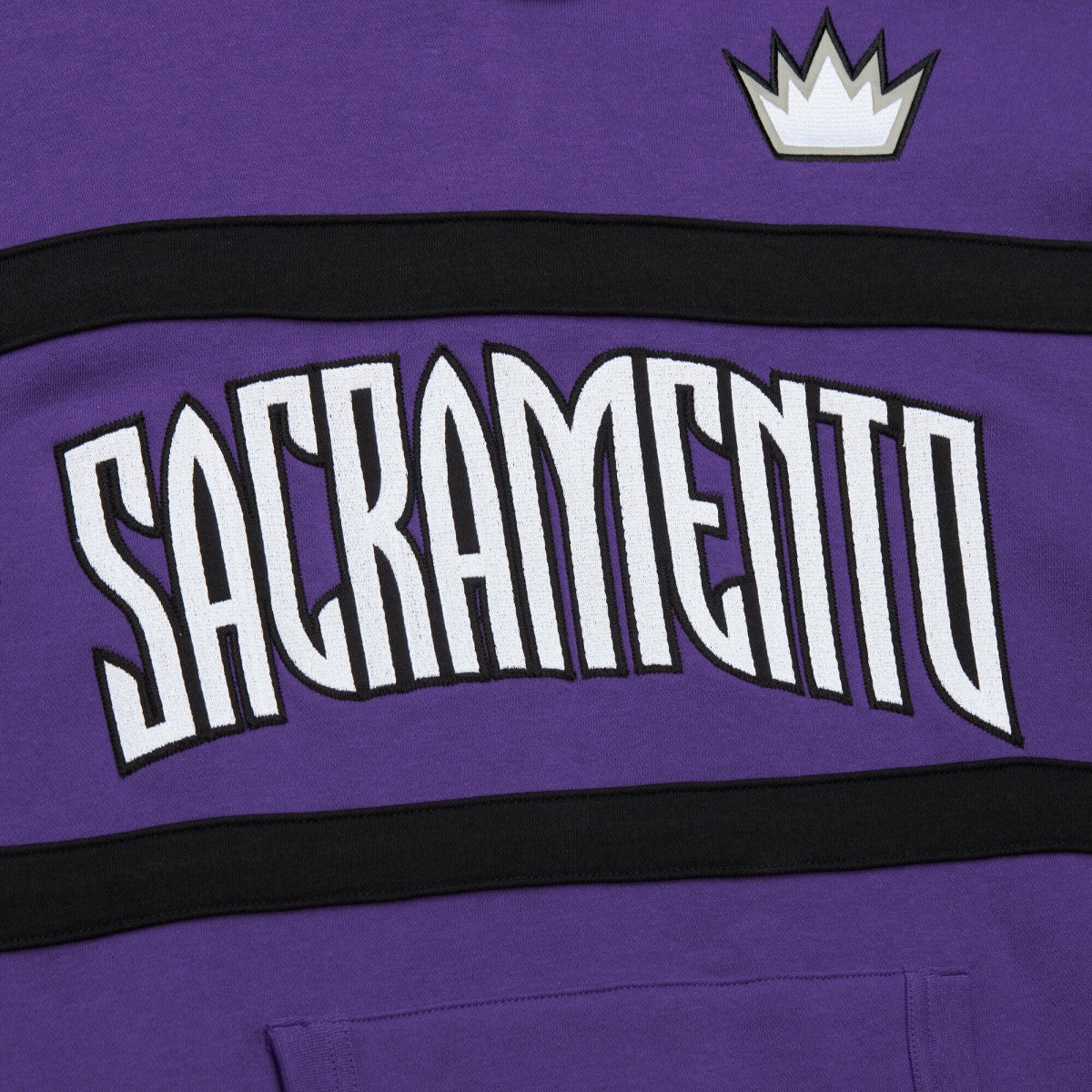 Sacramento Kings Hardwood Classics Nights Head Coach Pullover Hoodie Purple - NBA