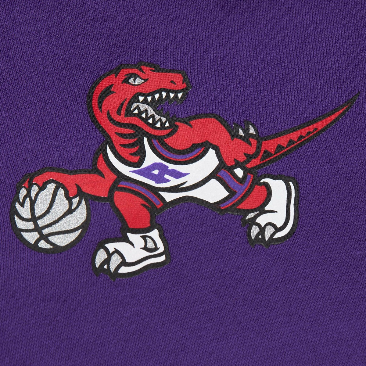 Toronto Raptors Hardwood Classics There & Back 2.0 Vintage Pullover Sweatshirt Purple - NBA