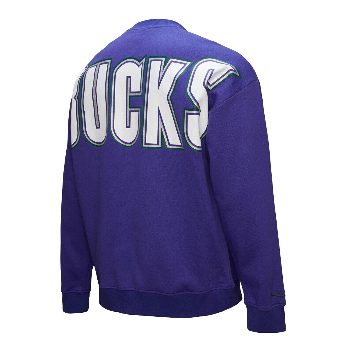 Milwaukee Bucks Hardwood Classics There & Back 2.0 Vintage Pullover Sweatshirt Purple - NBA