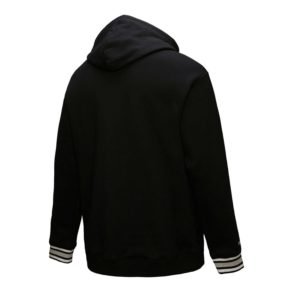 Sacramento Kings Chainstitch Applique Vintage Heavyweight Pullover Hoodie Black - NBA